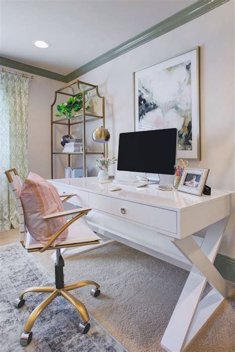 30 Delightful Feminine Home Office Furniture Ideas Digsdigs