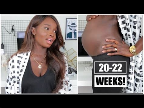 20 22 Week Pregnancy Update MY BELLY POPPED YouTube