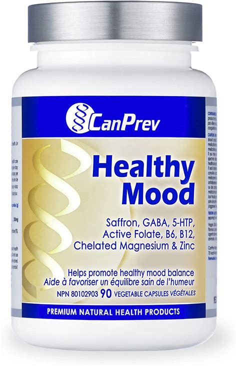 Canprev Healthy Mood 90 V Caps Amazonca Health And Personal Care