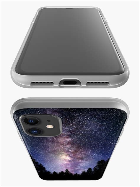 Starry Night Forest Galaxy Stars Iphone Case And Cover By Kabanaba