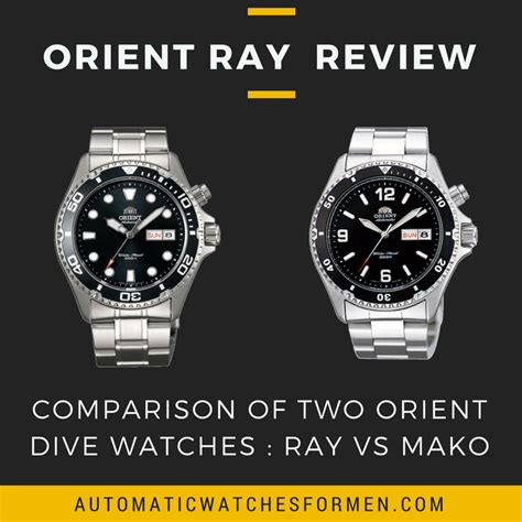 The indian anthology web series created by sayantan mukherjee will be streaming on netflix on 25 june, 2021. Orient Ray Review - Ray Vs Mako | Automatic Watches For Men