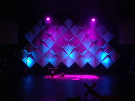 Blue Uplighting Event Lighting Church Stage Design Stage Design Hot