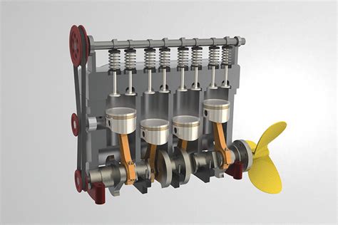 In an ideal diesel cycle, the system executing the cycle undergoes a series of four processes: Model Diesel Engine - Jonesgruel