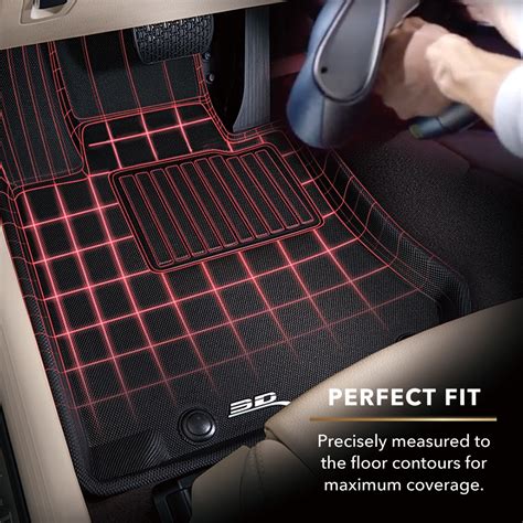 3d Maxpider Custom Fit Floor Liner Compatible For Volkswagen Id4 2021