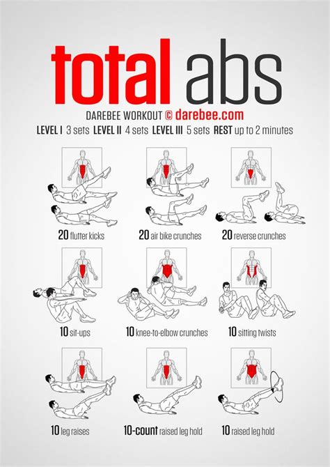 total abs darebee workout ab workouts pinterest abs workout and ab workouts