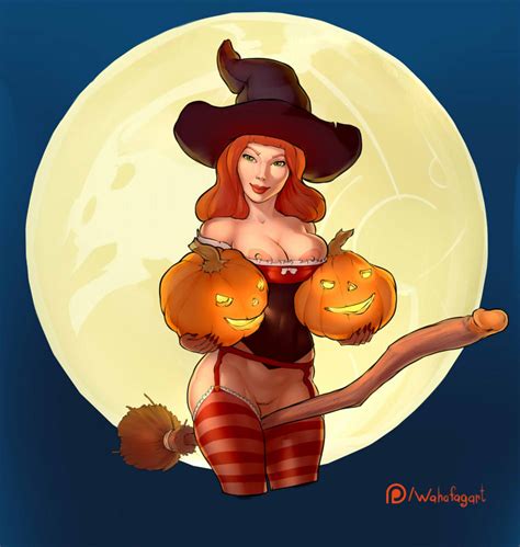 Halloween Pinup By Zionalexiel Hentai Foundry