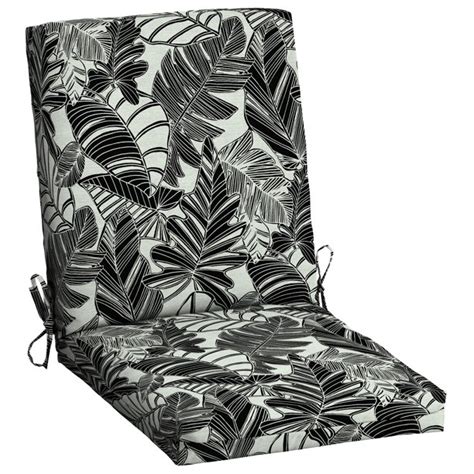 Indoor / outdoor pallet cushions. Mainstays Black and White Tropical 43 x 20in. Outdoor ...