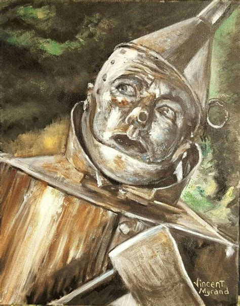 11x14 Print Tin Man Wizard Of Oz Vincent Myrand Art