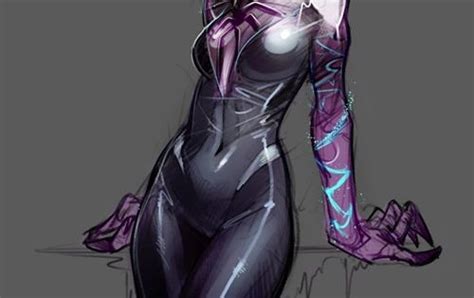 Spider Gwen Venom Spider Marvel Female Characters Art Design