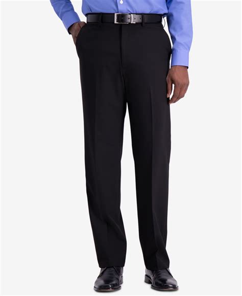 stay comfortable throughout your day with the classic fit and unrestrictive four way stretch of