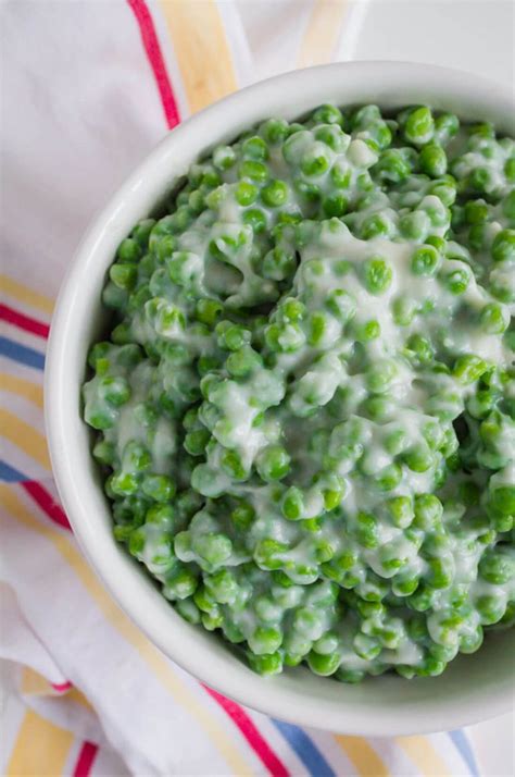 Creamed Peas Recipe