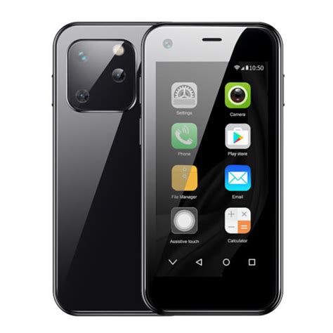 New Unlocked Mini 3g Android Mobile Phones Soyes Xs13 Dual Sim Quad