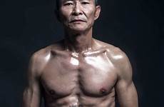 grandpa old year chinese pack abs six body usher impressive knock could his swole yuxiang liang promise photoshopped face