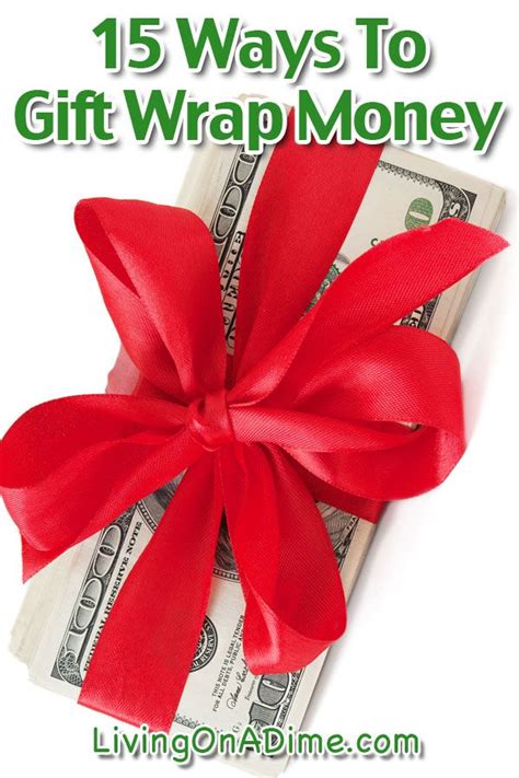 Creative ways to give money for a wedding gift. 15 Ways To Gift Wrap Money | Creative money gifts, Birthday money gifts, Birthday money