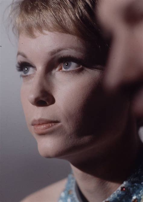 beautiful portrait photos of mia farrow on the set of ‘a dandy in aspic 1968 ~ vintage everyday