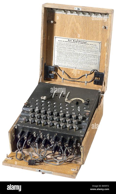 Espionage Cipher Machines Type Enigma I 1935 Typ Of The German