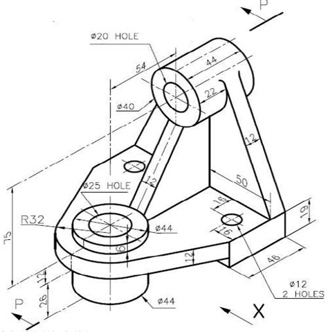 Figure Given Below Shows Two Views Of An Object Draw The Following