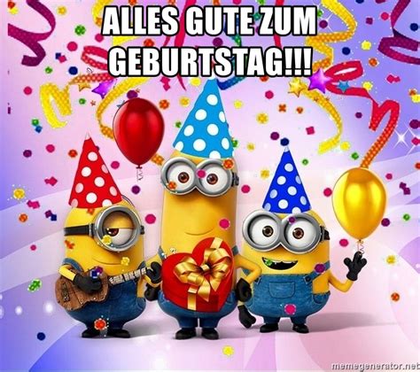 Schöne animierte gifs alles gute zum geburtstag zu sagen. Alles gute zum Geburtstag!!! - Birthday minions jeremy ...