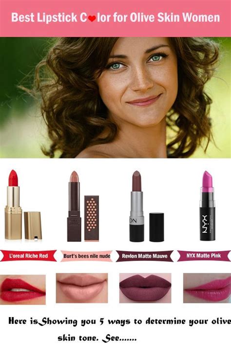 Best Lipstick Color For Olive Skin Tone Women See Here Olive Skin