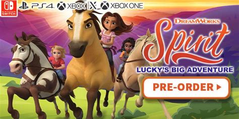 Dreamworks Spirit Luckys Big Adventure Now Up For Pre Order