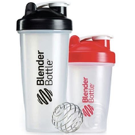 Gym Plastic Powder Protein Shake Cup Sports Shaker Water Bottle With Stainless Steel Ball