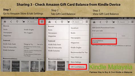 Find out your options, so you'll never. Amazon Gift Card | Kindle Malaysia