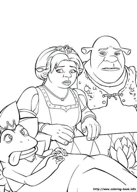 Shrek 2 Coloring Pages At Free Printable Colorings