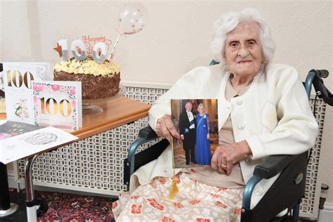 Great Grandmother From Harborough Celebrates Her 100th Birthday