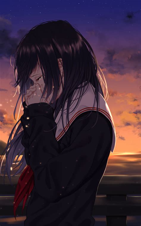 Anime Girl Crying Sad Anime Girl Manga Anime Girl Cartoon Girl