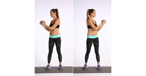 standing weighted twist best ab exercises using weights popsugar fitness photo 3