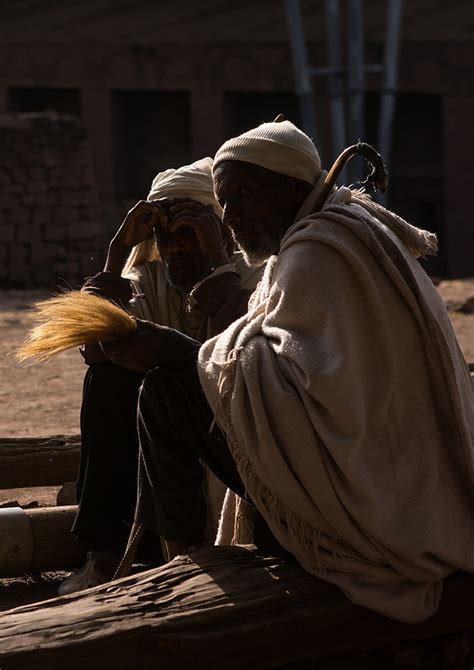 Old Men With Flyswatters During Kidane Mehret Orthodox Cel Flickr