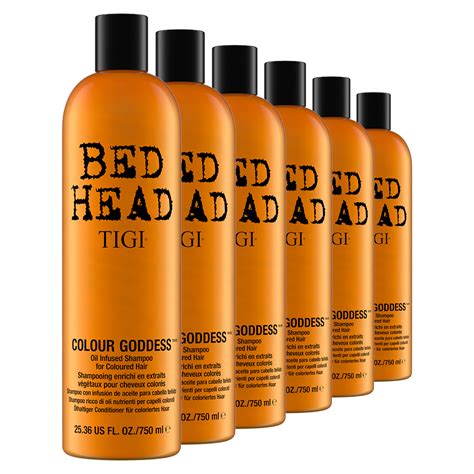 TIGI Bed Head Colour Goddess Oil Infused Colour Nourishing Shampoo X