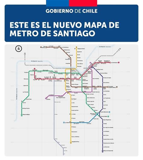 Metro De Santiago Estos Serán Los Colores De Las 4 Nuevas Estaciones