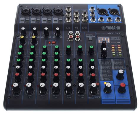 Yamaha Mg10xu 10 Channel Mixer With Fx Drum Tec