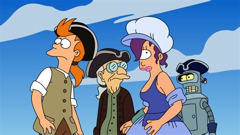 Fry Leela Professor Farnsworth And Bender Gone Back In Time World Of Tomorrow Fairytale Art