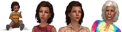 Mod The Sims Alternative Maxis Match Hair Retextures Part 1