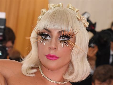 Lady Gaga Eyelashes At The Met Gala 2019 Popsugar Beauty Photo 9