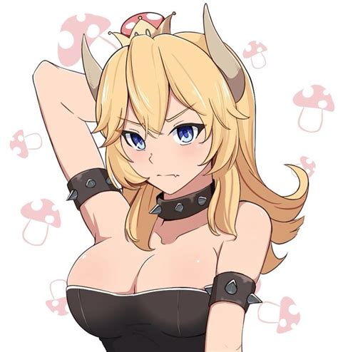 Pin By Shiroe On Bowsette Art Anime Character Concept