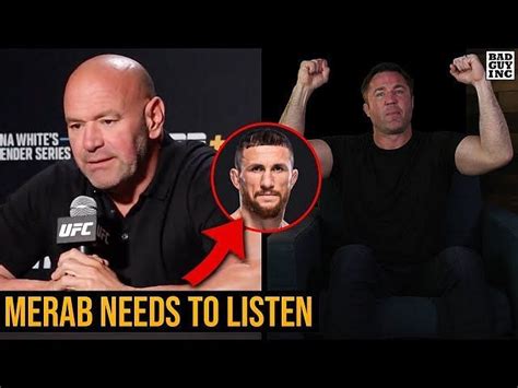 Dana White You Are Not Being Forced Chael Sonnen Doubles Down On