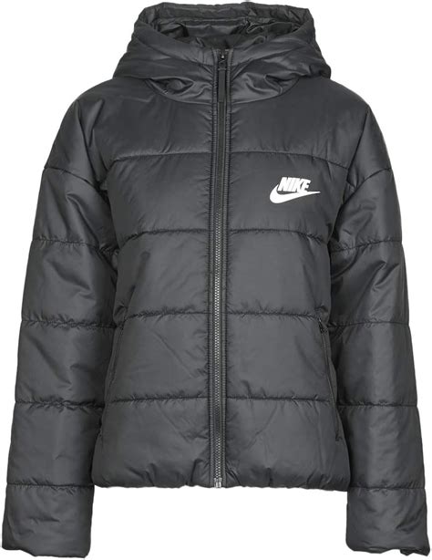 Nike Womens Down Jacket Synthetic Fill Black Cod Cz1466 010 Black L Uk Clothing