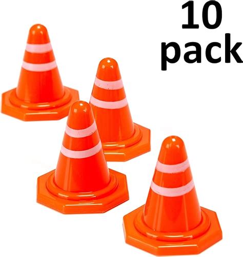 Cg 15 Mini Traffic Cones Roadblock Toy Obstacle Course Rc Racing