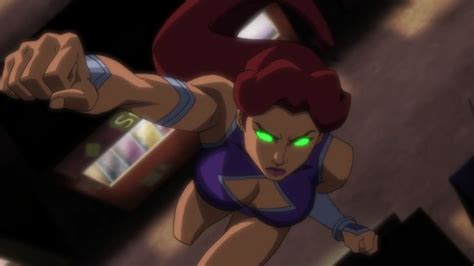 Starfire All Powers Fight Scenes Dcamu Youtube