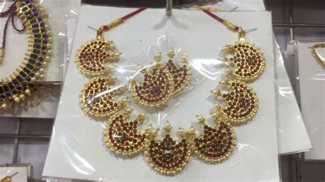 Kemp Moon Necklace Jhumka Earring Set