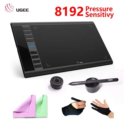 New Version Ugee M708 Digital Graphics Tablet For Drawing 10x6 Pad