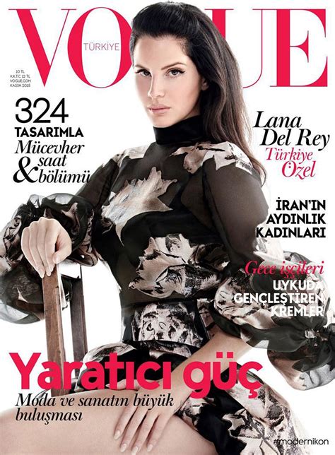 Lana Del Rey Vogue Turkey November 2015 Cover
