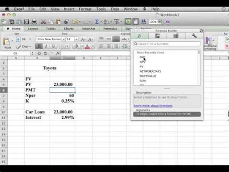 Check spelling or type a new query. Payment On Car Loan Formula - YouTube