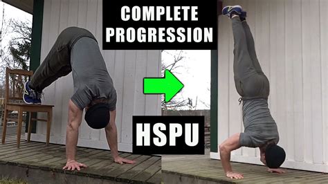 Handstand Push Up Tutorial Hspu Complete Progression Youtube