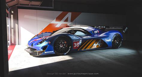 Alpine A480 Lmdh Guillaume Philippe 22 Les Voitures