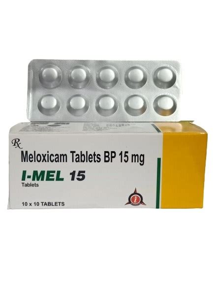 Meloxicam Tablets Bp 15mg I Mel15 Integrated Laboratories Pvt Ltd