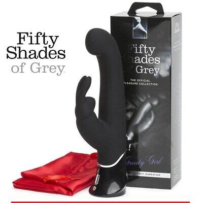 Fifty Shades Of Grey Greedy Girl Rabbit Vibe RECHARGEABLE G Spot Sex Toy Women EBay